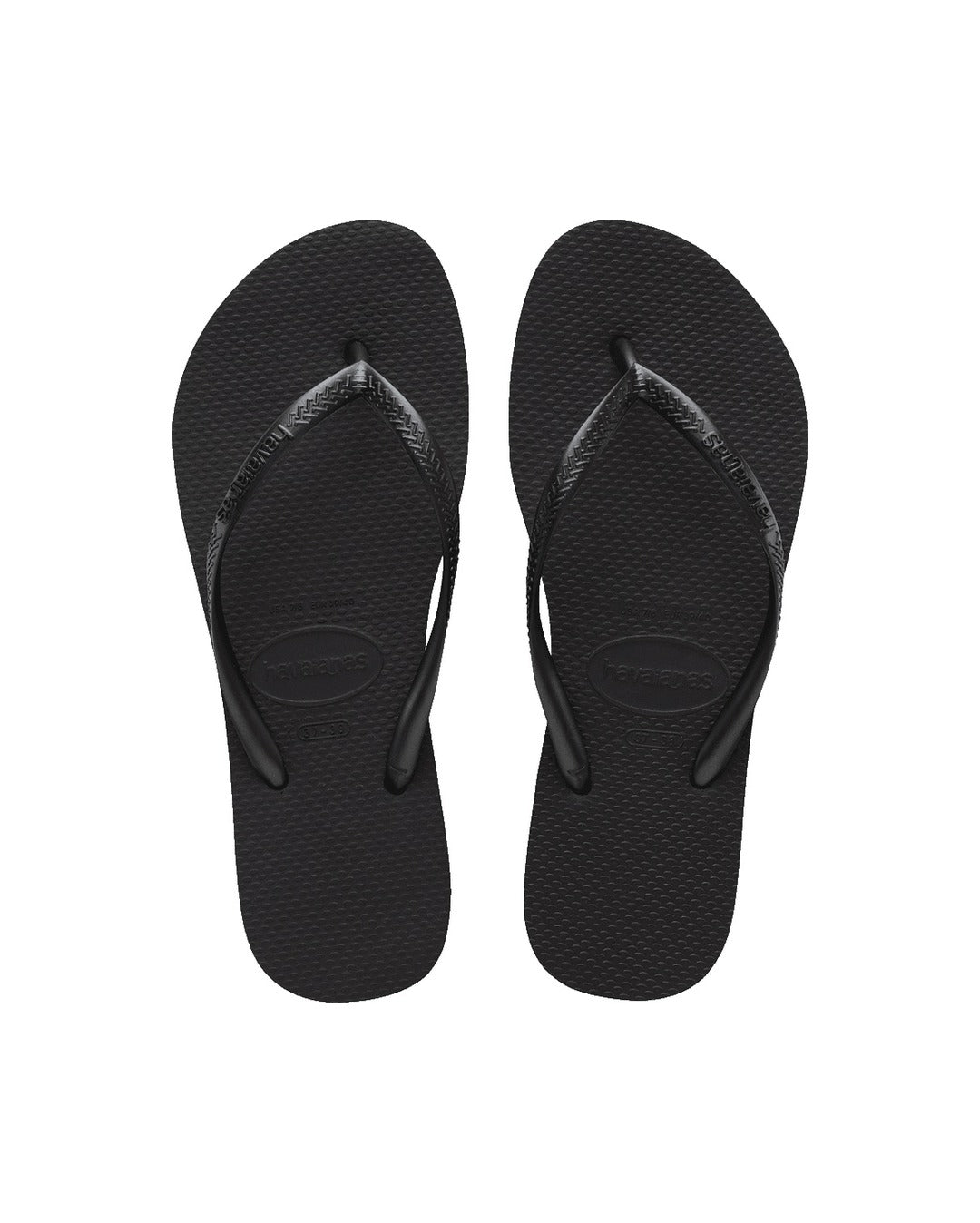 Slim Flatform Jandals - Black - Havaianas