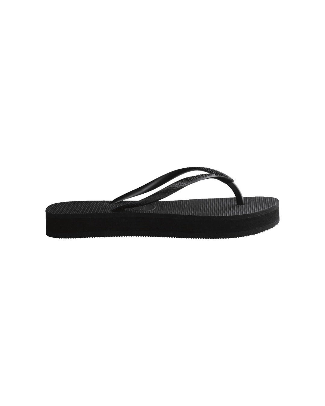 Slim Flatform Jandals - Black - Havaianas