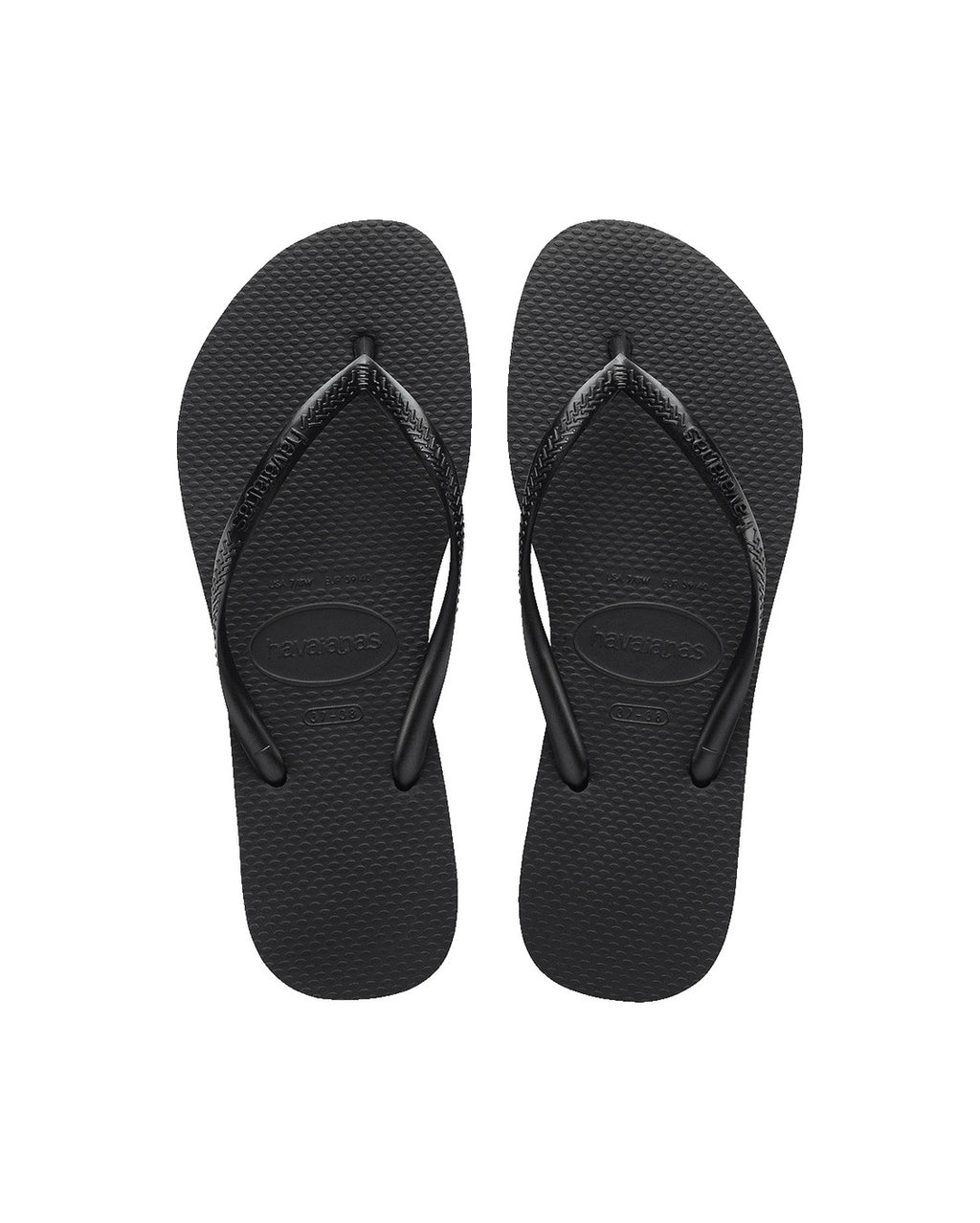 Slim Jandals - Black - Havaianas