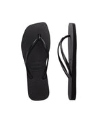 Slim Square Jandals - Black - Havaianas