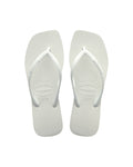 Slim Square Jandals - White - Havaianas