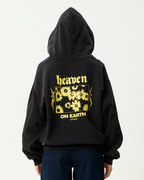 Heaven - Boxy Zip Hood - Stone Black - Afends