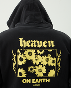 Heaven - Boxy Zip Hood - Stone Black - Afends