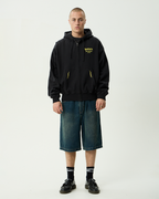 Heaven - Boxy Zip Hood - Stone Black - Afends