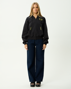 Heaven - Boxy Zip Hood - Stone Black - Afends