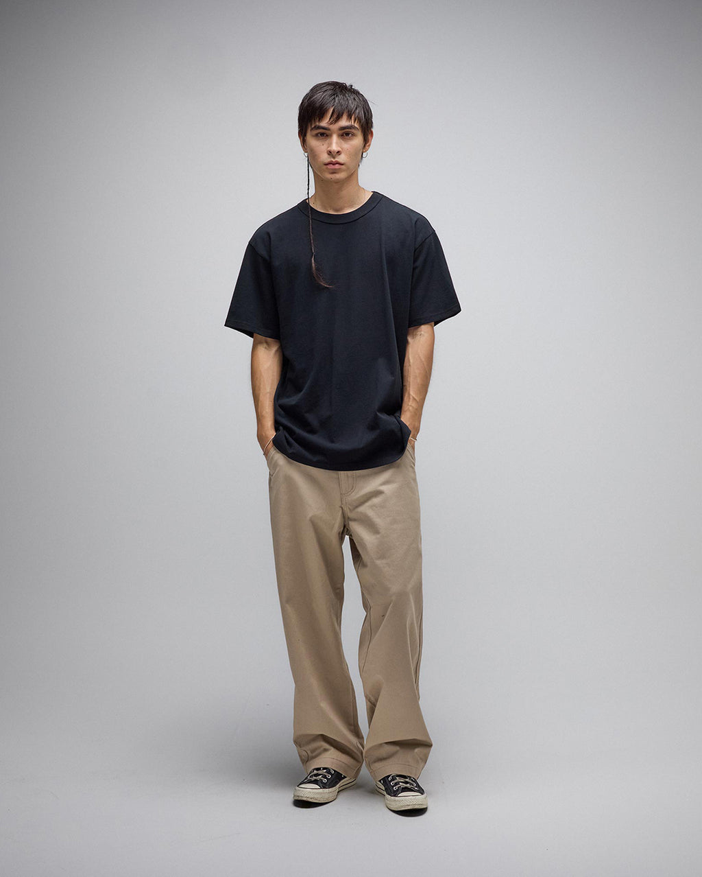 Heavy Franchise T-Shirt - Black - Former