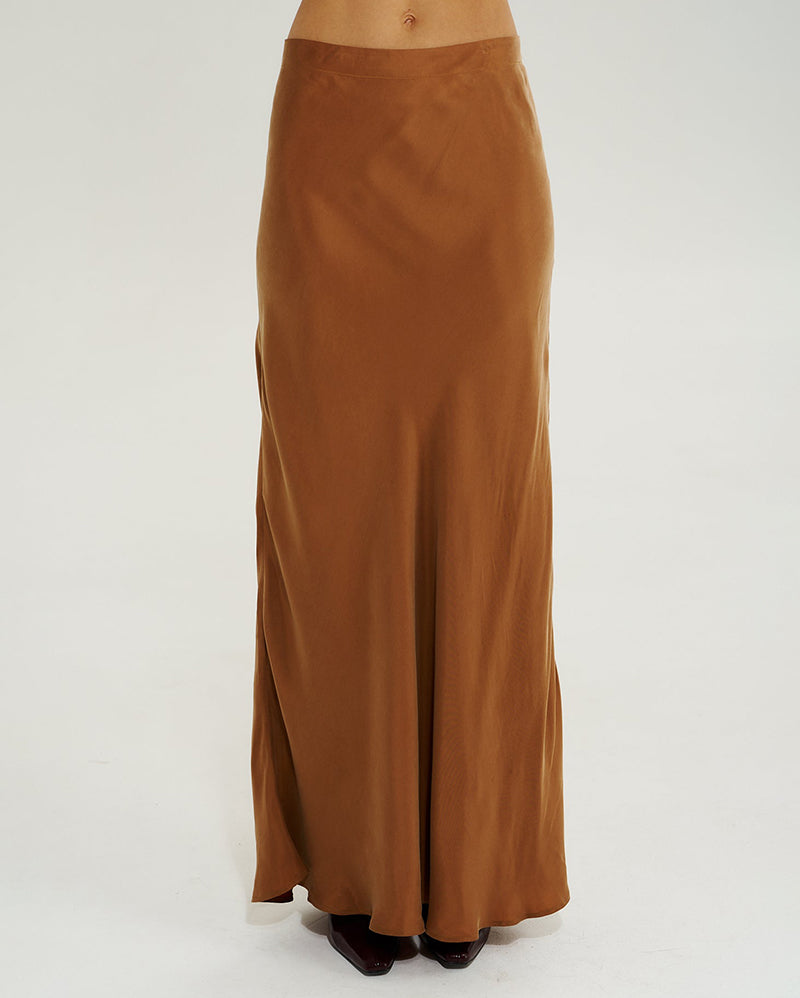 Heidi Maxi Skirt - Toffee - Summi Summi