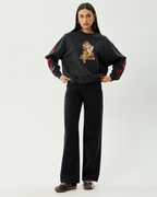 Hellcat - Recycled Crew Neck - Stone Black - Afends