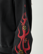 Hellcat - Recycled Crew Neck - Stone Black - Afends