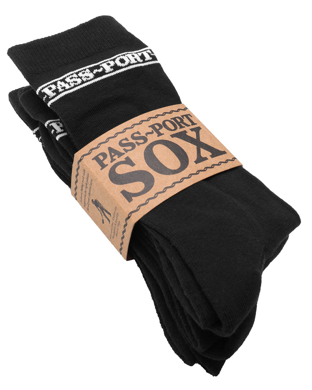 Hi Sox 3 Pack - Black - Pass-Port