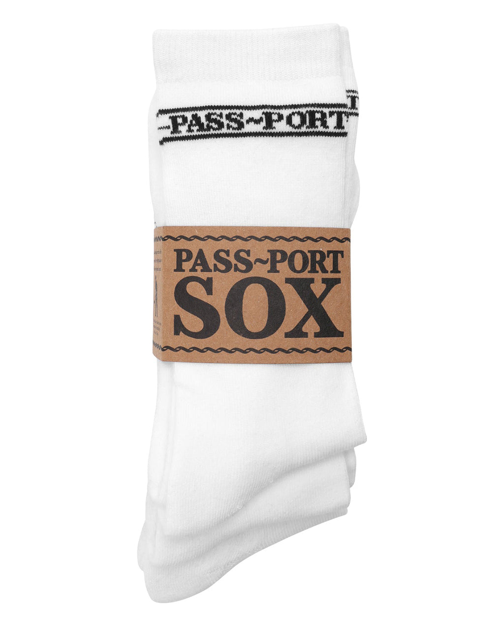 Hi Sox 3 Pack - White - Pass-Port
