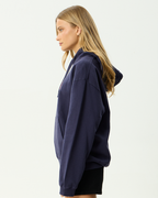 Home - Pull On Hood - Washed Deep Sea - Afends