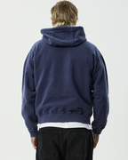 Home - Pull On Hood - Washed Deep Sea - Afends
