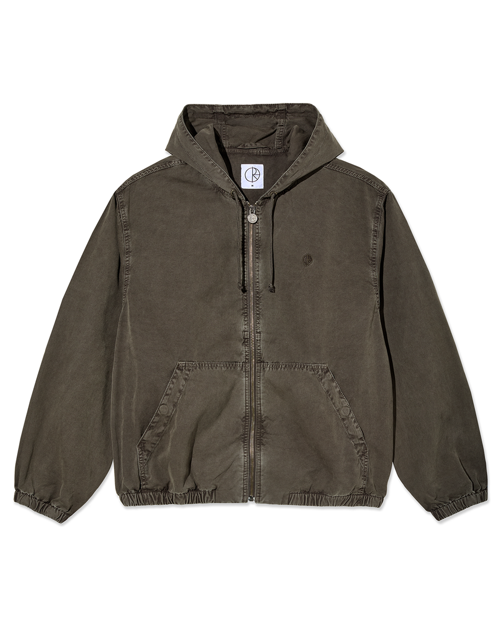 Hooded Nick Jacket - Washed Grey 1