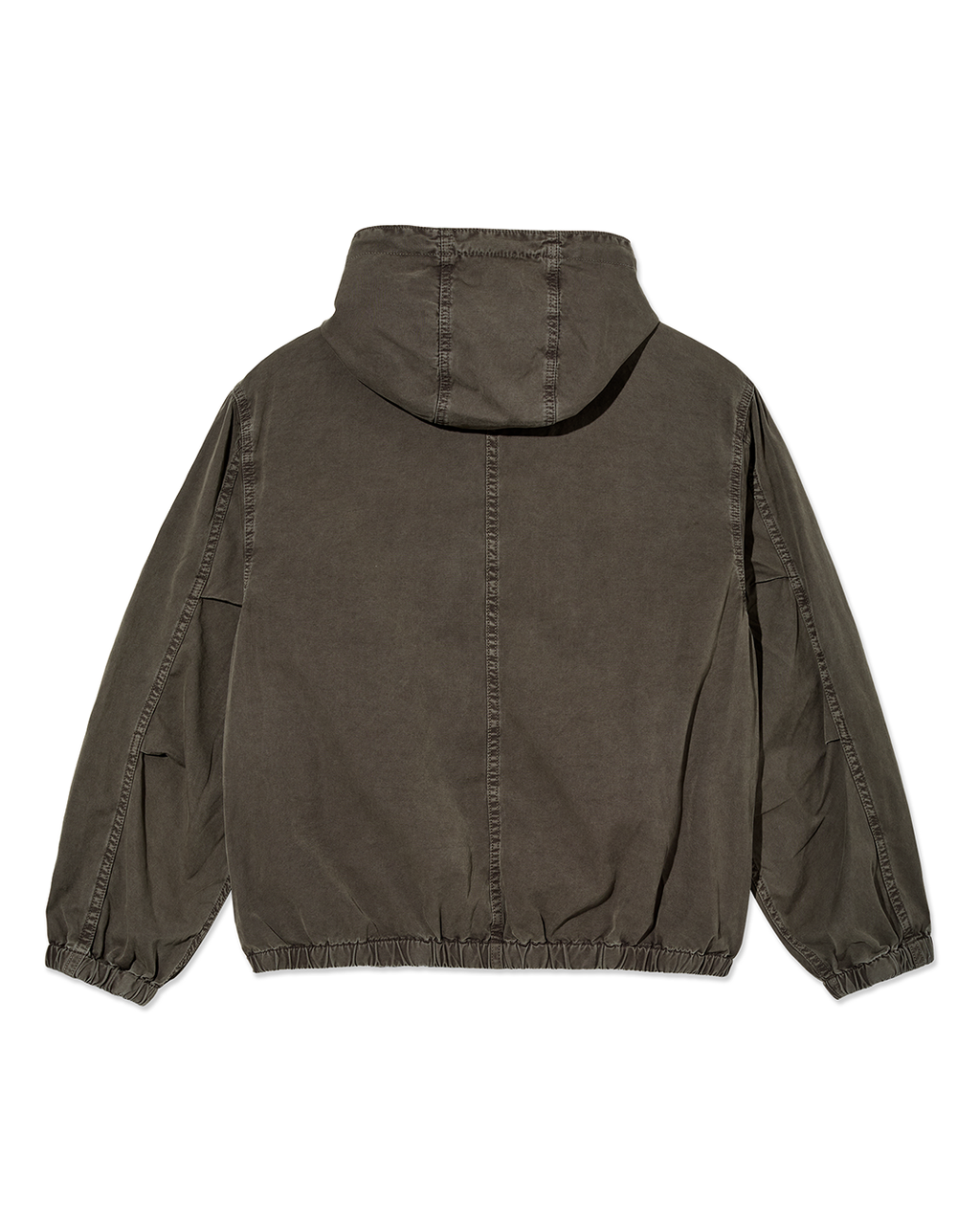 Hooded Nick Jacket - Washed Grey 2