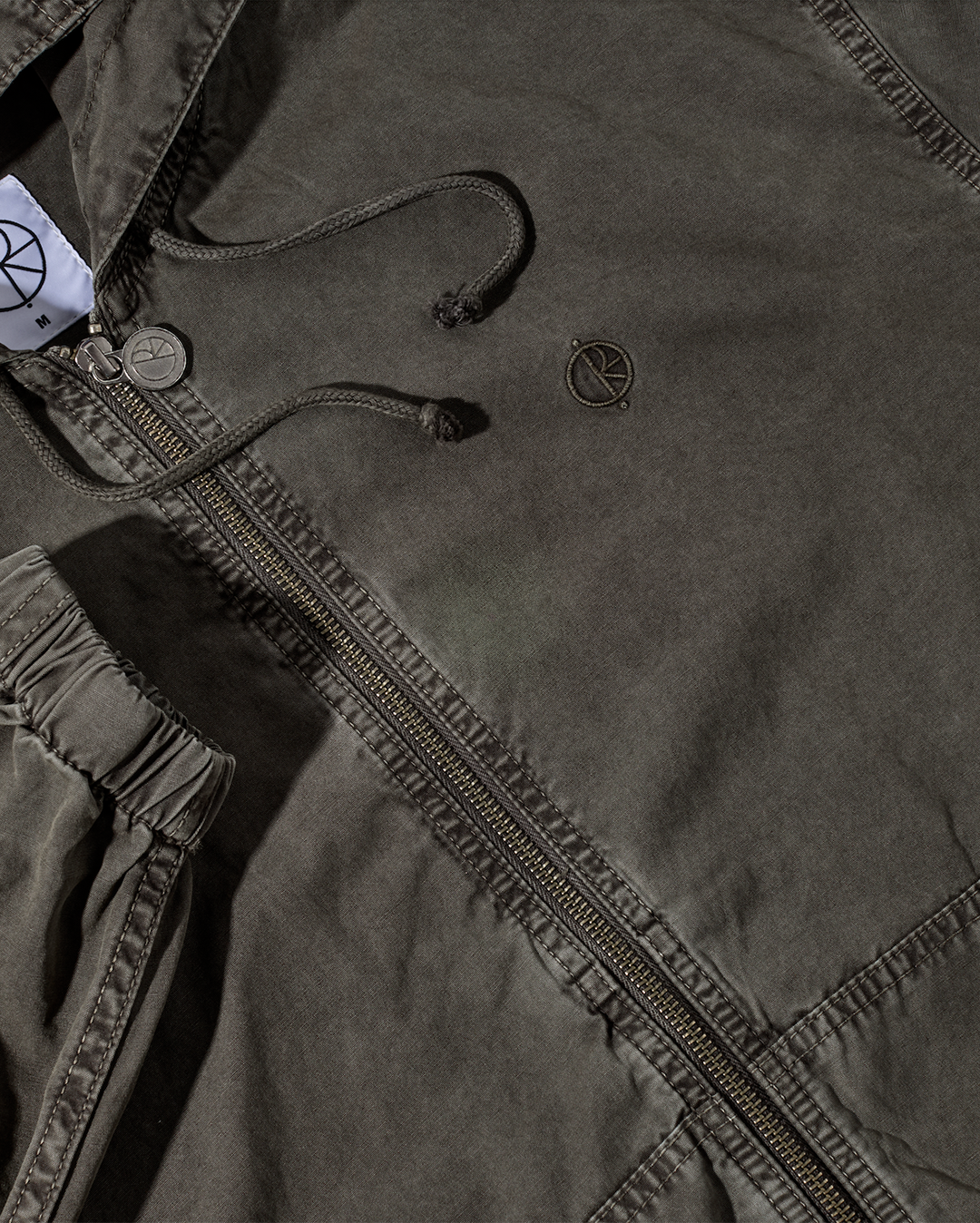 Hooded Nick Jacket - Washed Grey 6