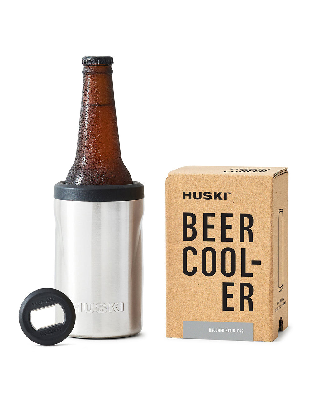 Beer Cooler 2.0 - Brushed Stainless - Huski