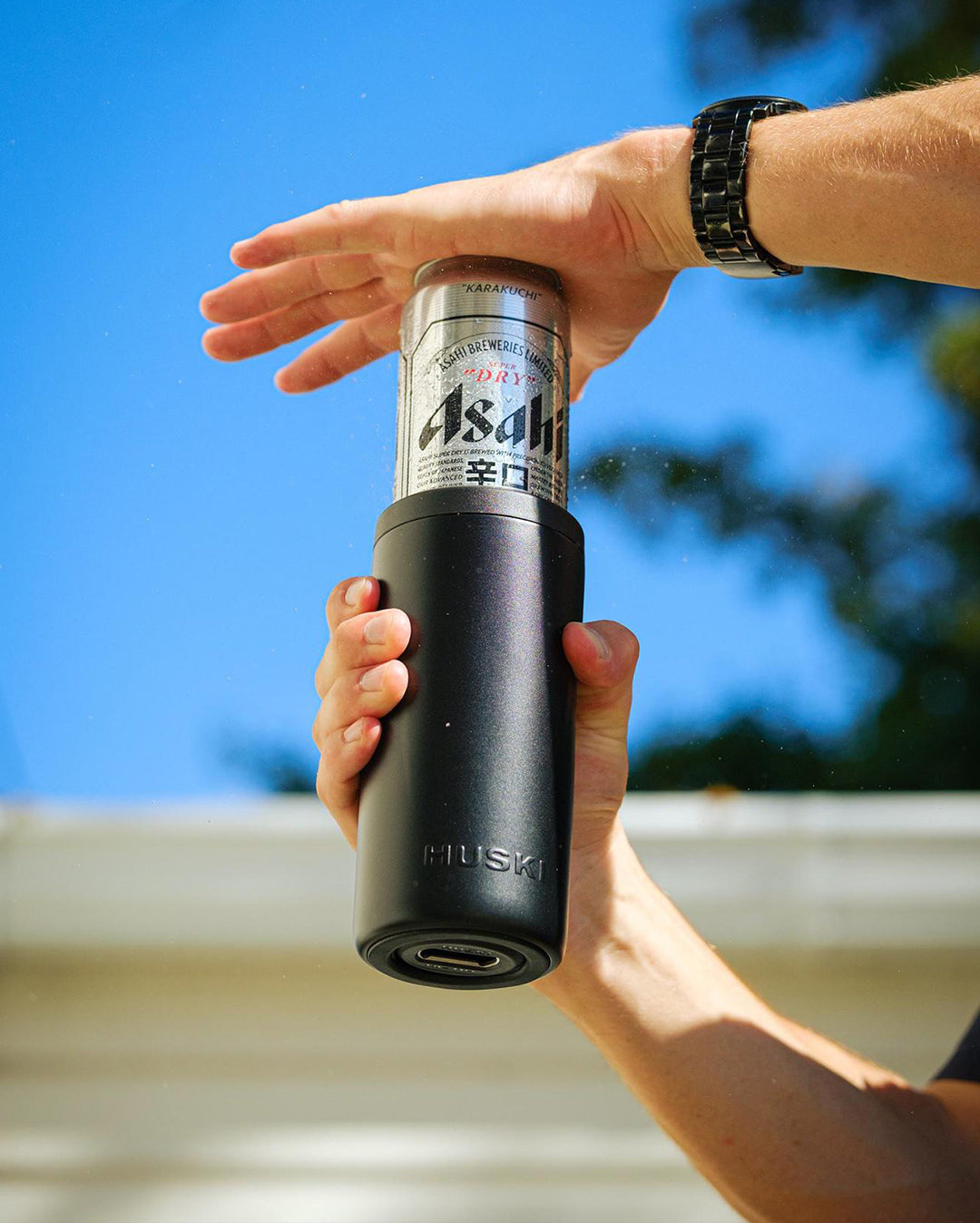 Big Can Cooler - Black - Huski