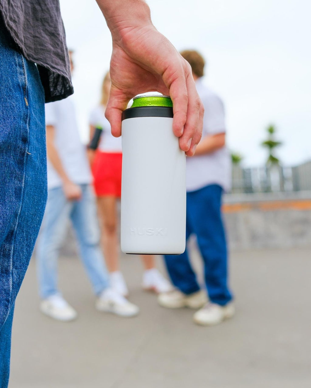 Big Can Cooler - White - Huski