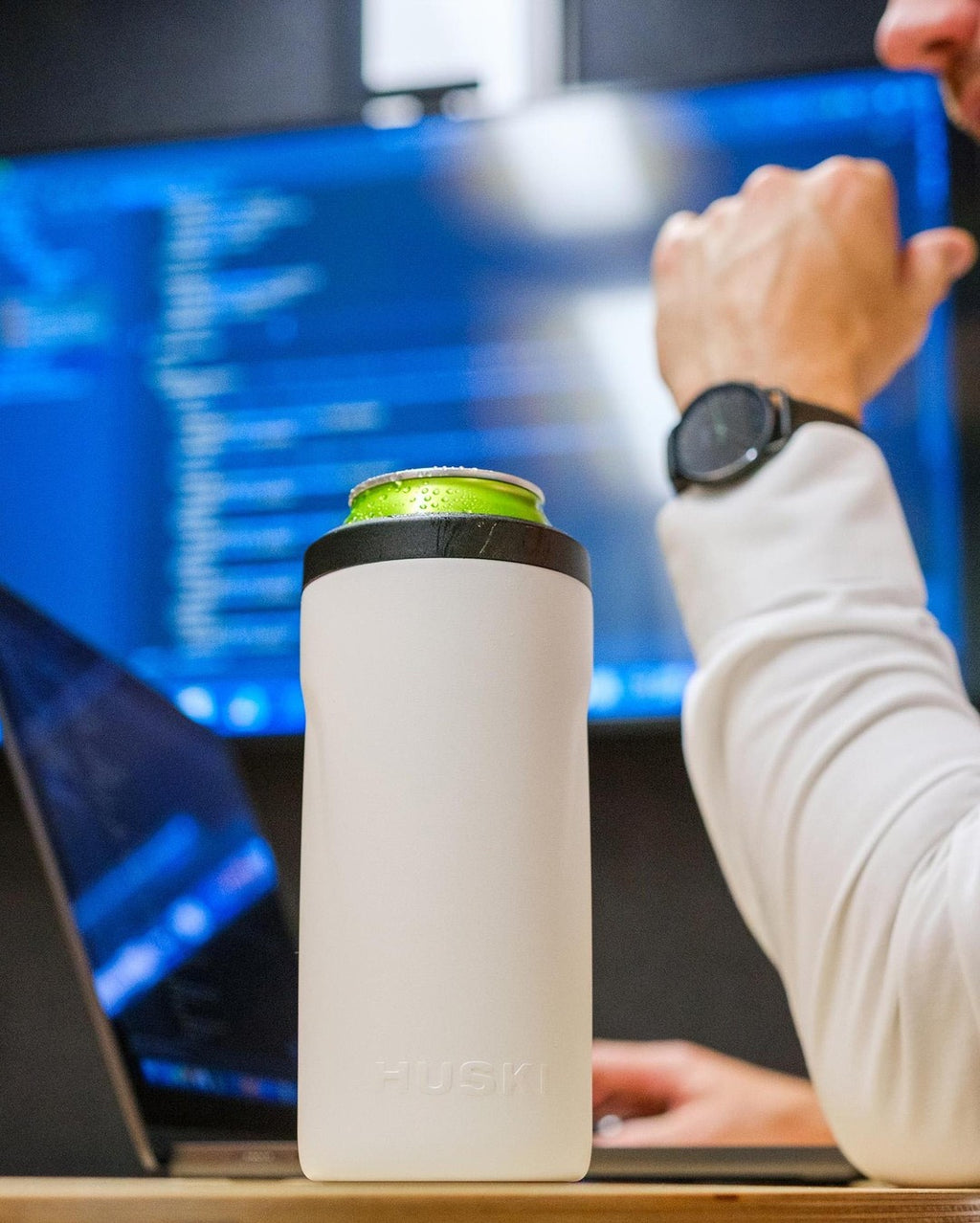 Big Can Cooler - White - Huski