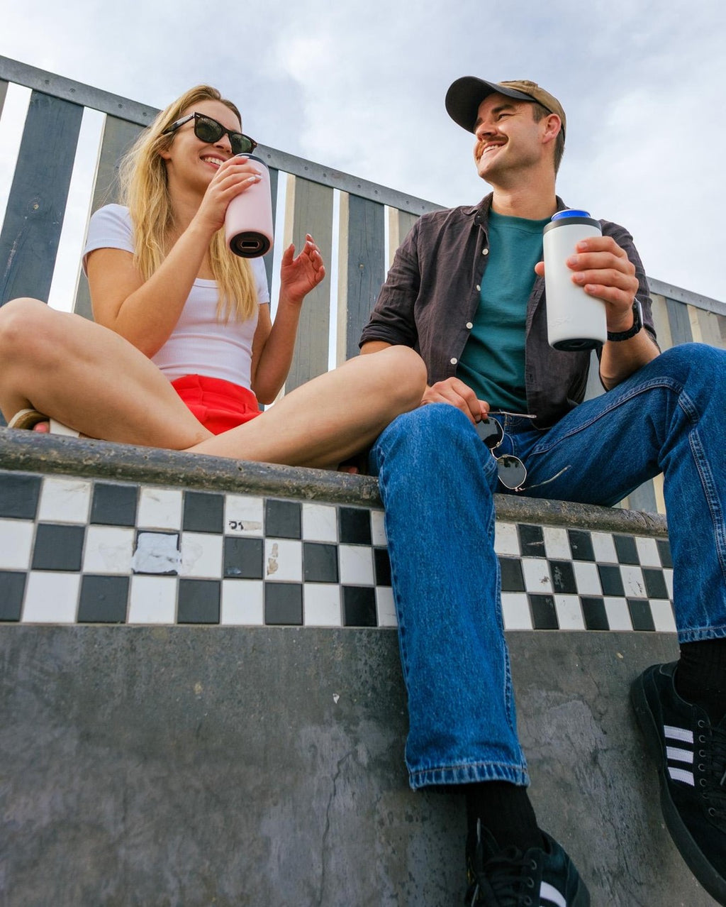 Big Can Cooler - White - Huski