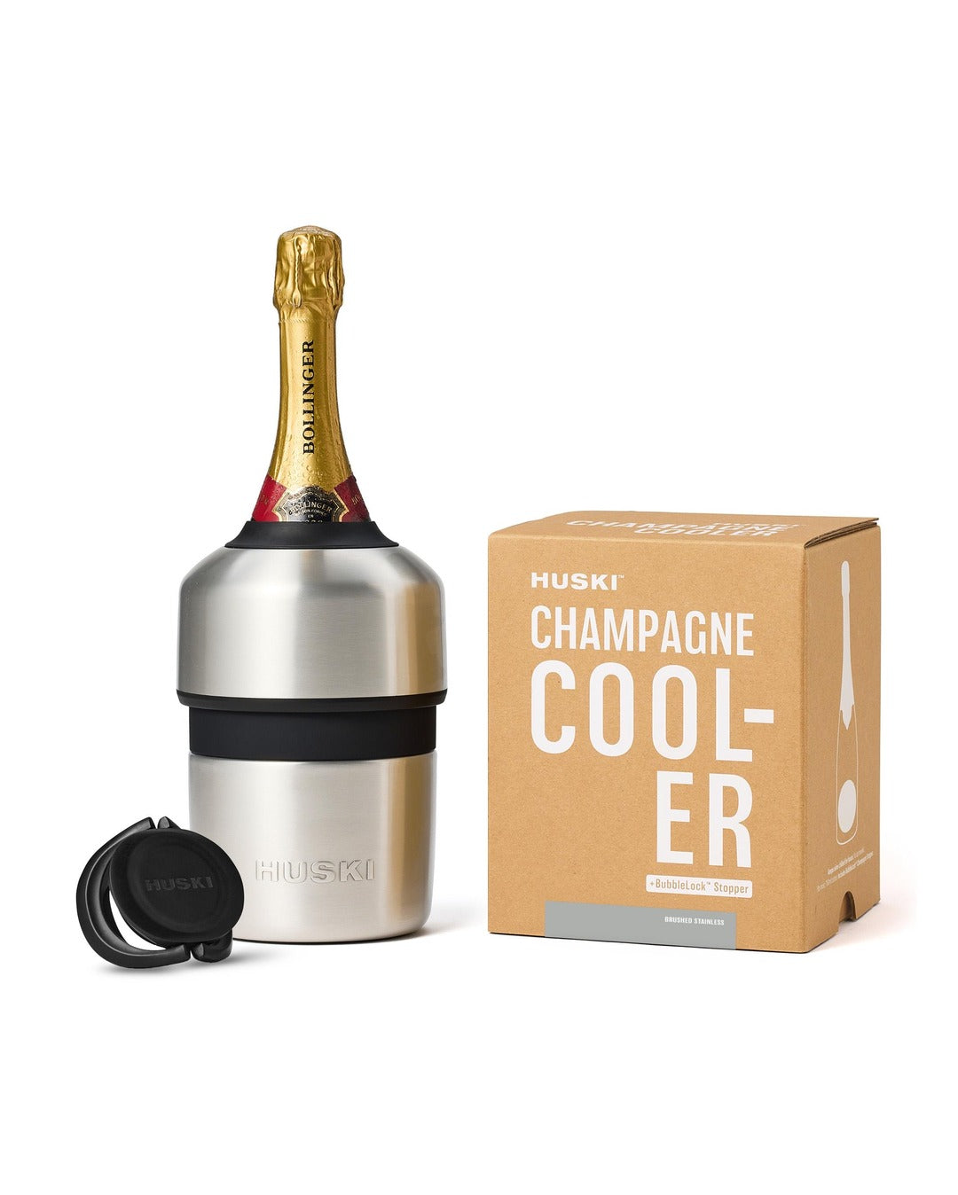 Champagne Cooler - Brushed Stainless - Huski