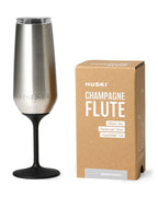 Champagne Flute - Brushed Stainless - Huski