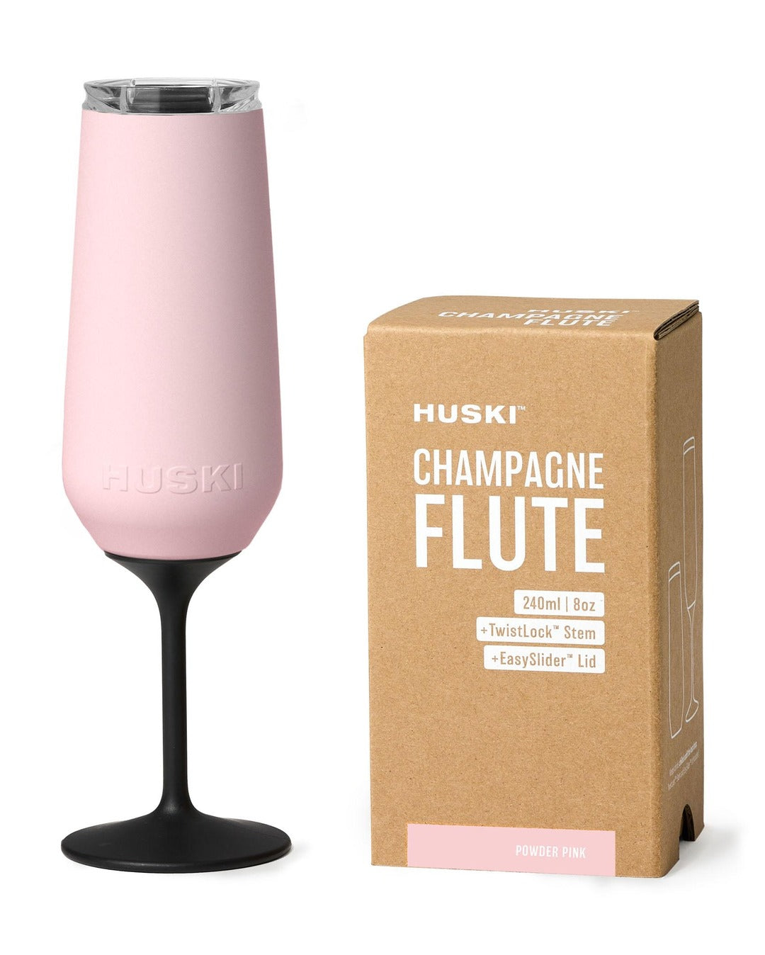Champagne Flute - Powder Pink - Huski