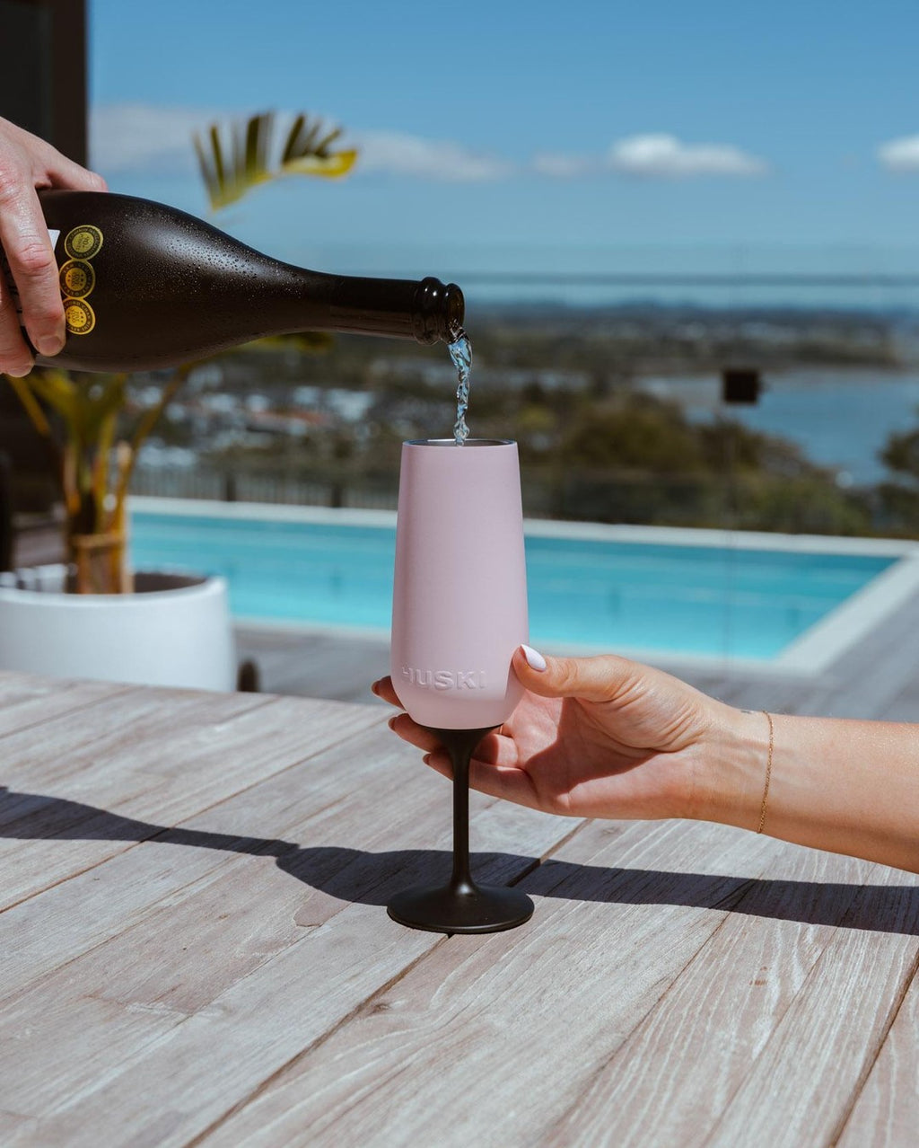 Champagne Flute - Powder Pink - Huski
