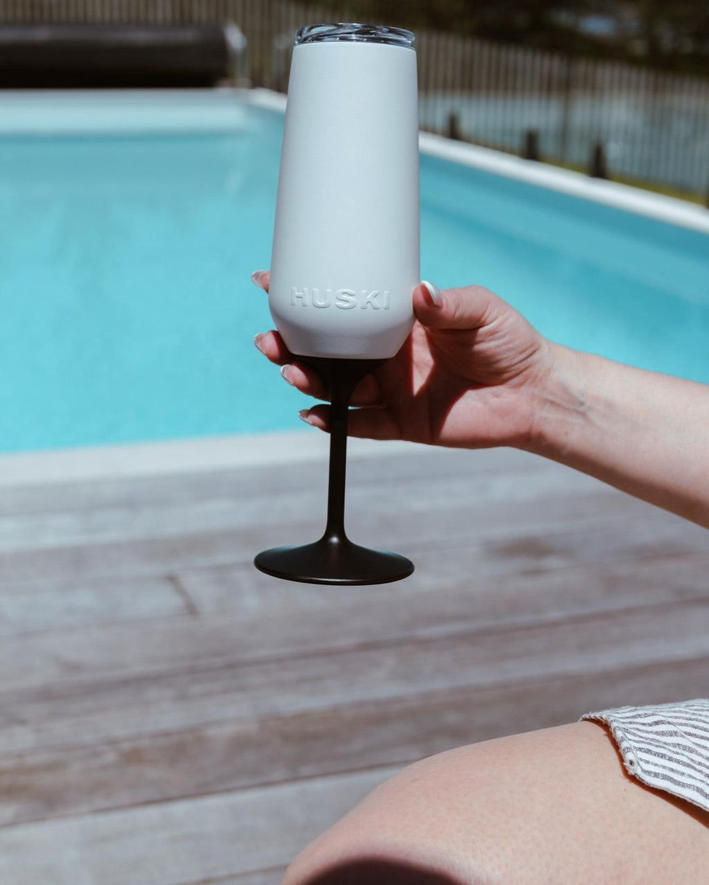 Champagne Flute - White - Huski