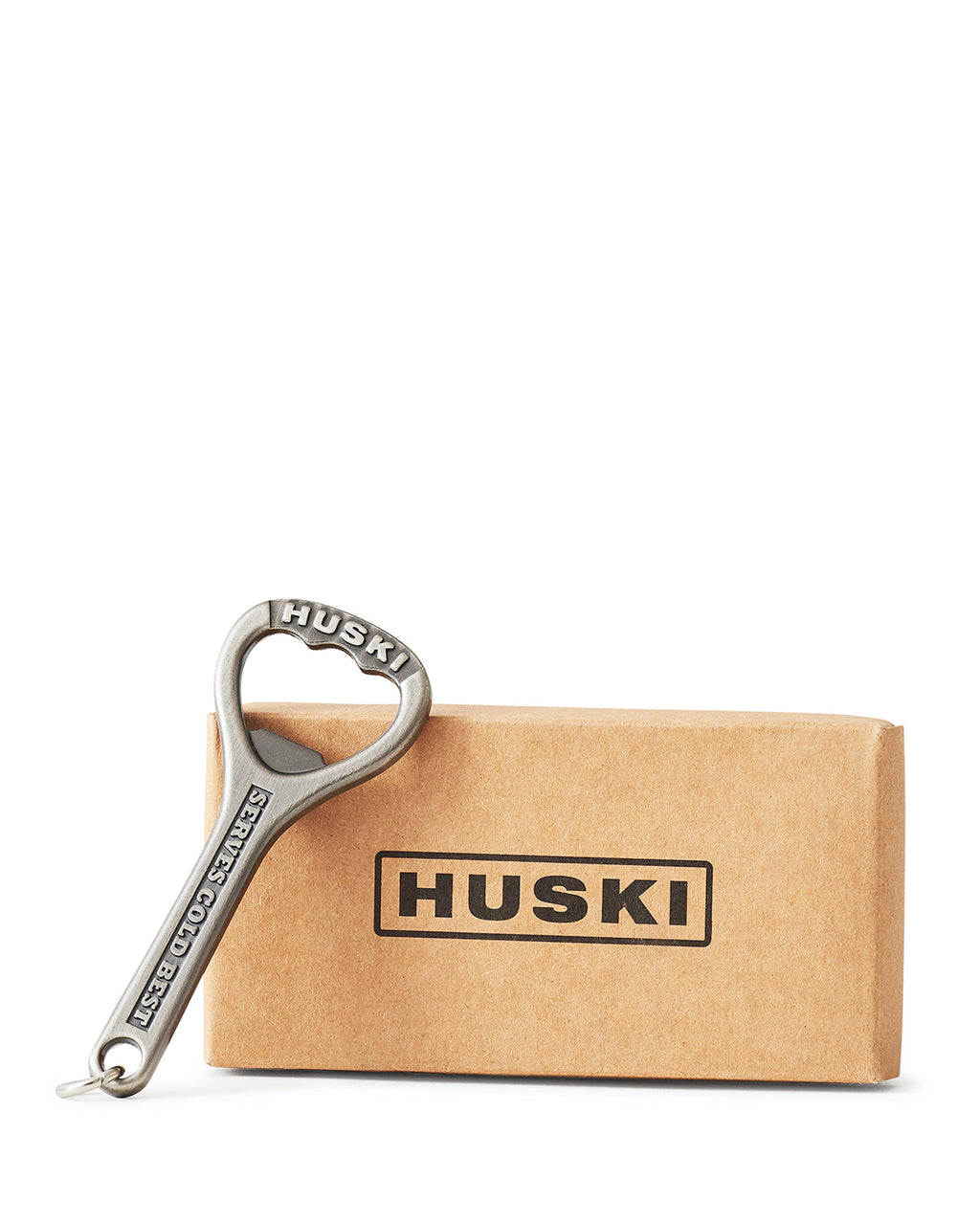 Classic Bottle Opener - Brushed Stainless - Huski