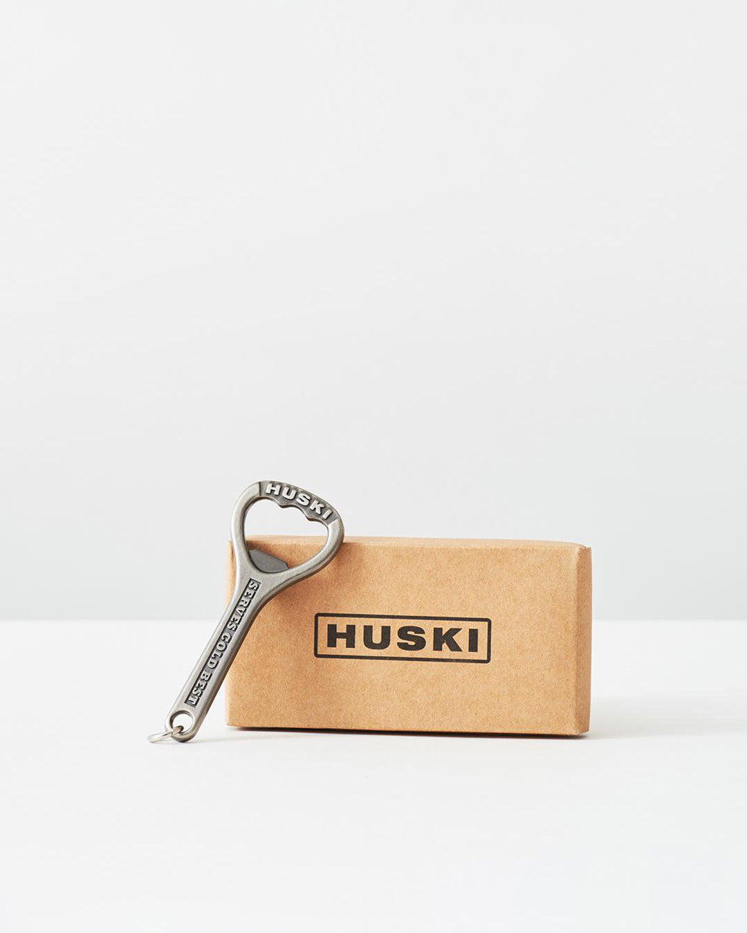 Classic Bottle Opener - Brushed Stainless - Huski