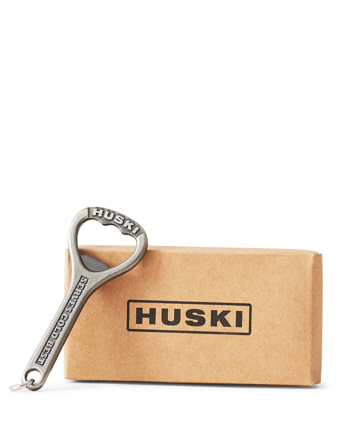 Classic Bottle Opener - Brushed Stainless - Huski