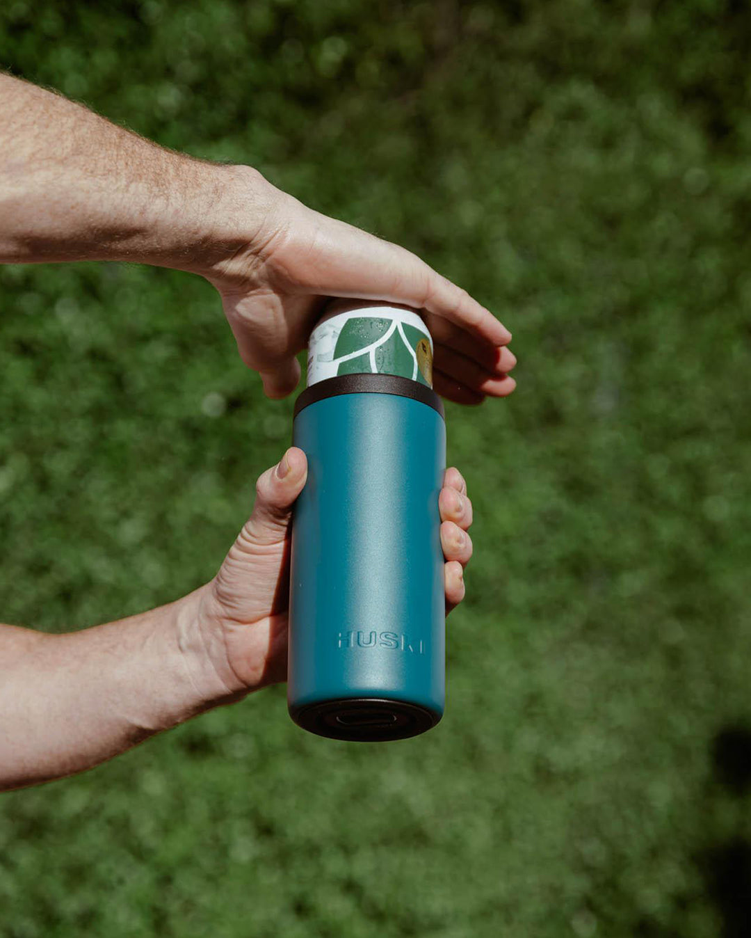 Slim Can Cooler - Deep Teal - Huski