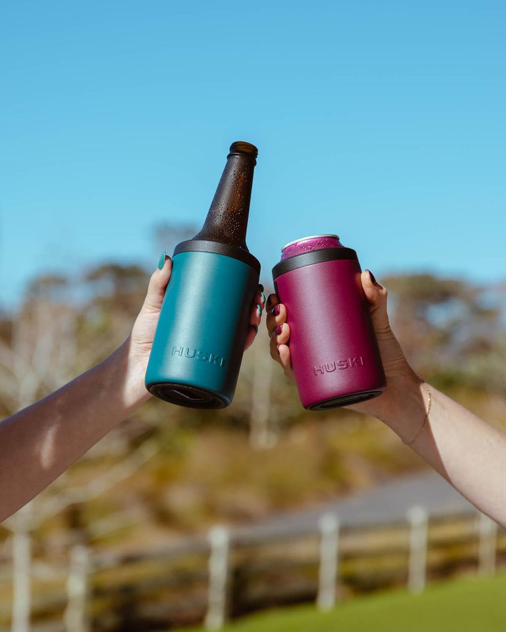 Slim Can Cooler - Deep Teal - Huski