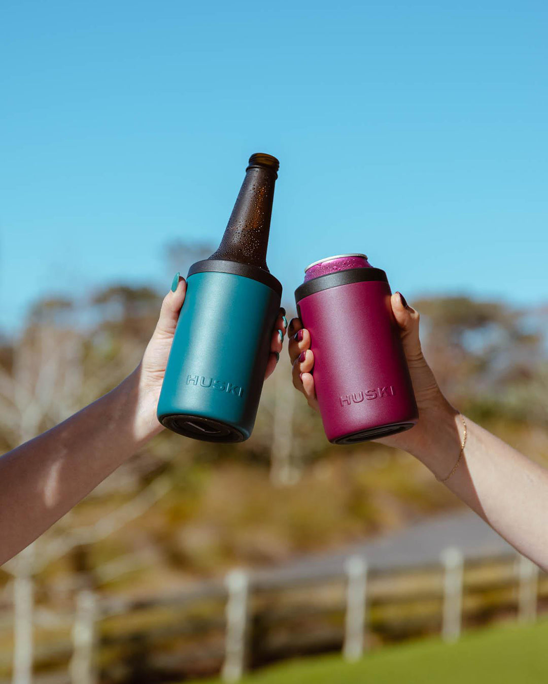 Slim Can Cooler - Deep Teal - Huski