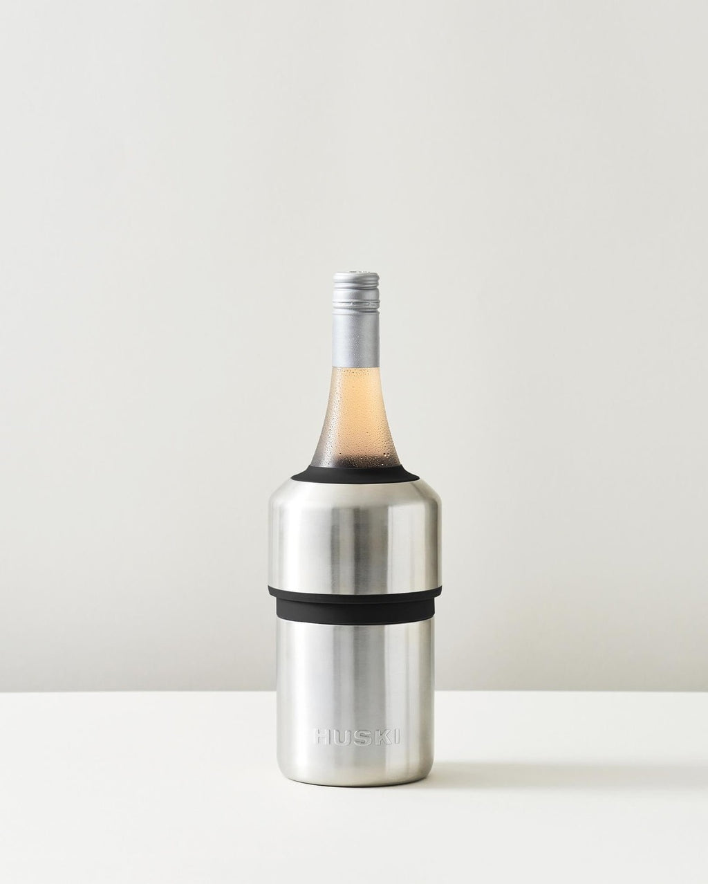 Wine Cooler - Brushed Stainless - Huski