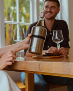 Wine Cooler - Brushed Stainless - Huski
