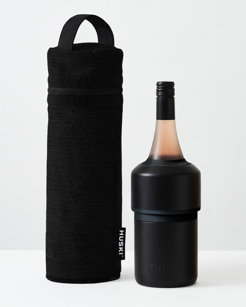Wine Cooler Tote - Black - Huski