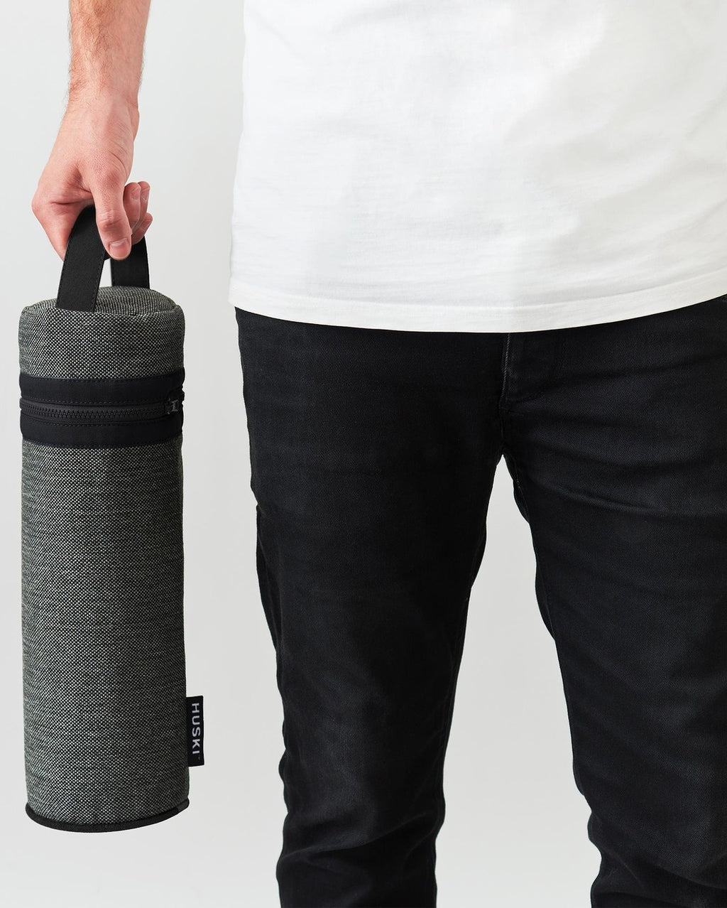 Wine Cooler Tote - Charcoal Grey - Huski