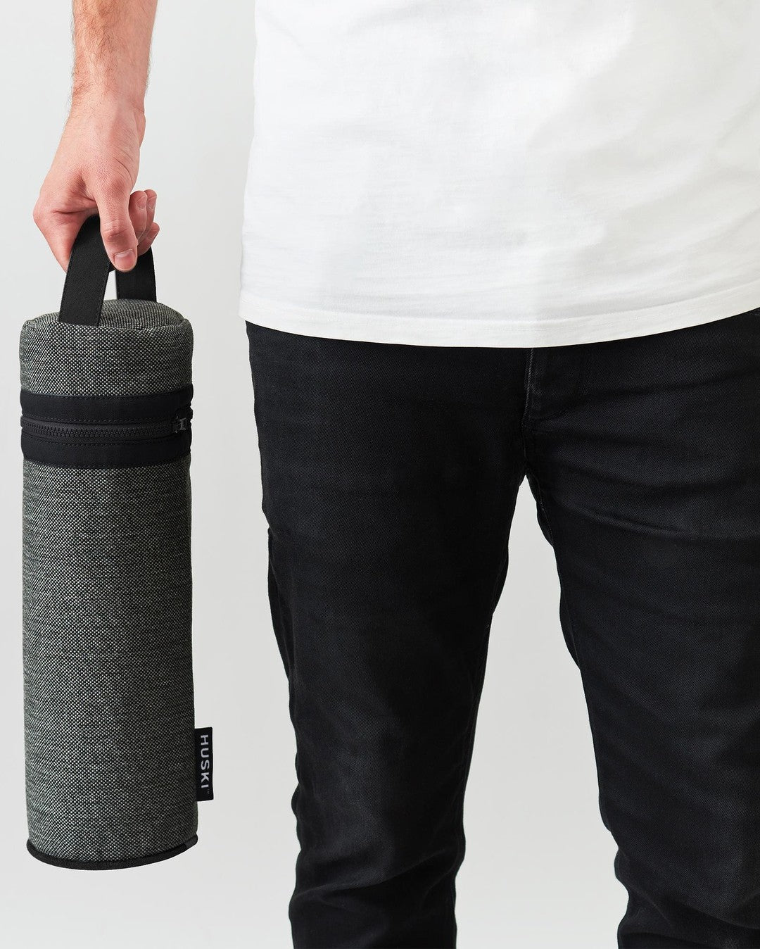 Wine Cooler Tote - Charcoal Grey - Huski