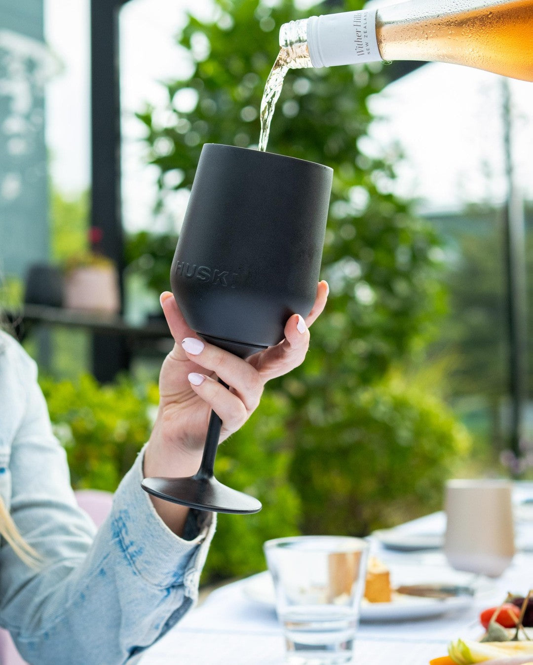 Wine Tumbler 2.0 - Black - Huski