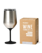 Wine Tumbler 2.0 - Brushed Stainless - Huski