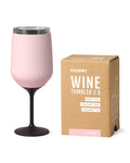 Wine Tumbler 2.0 - Powder Pink - Huski