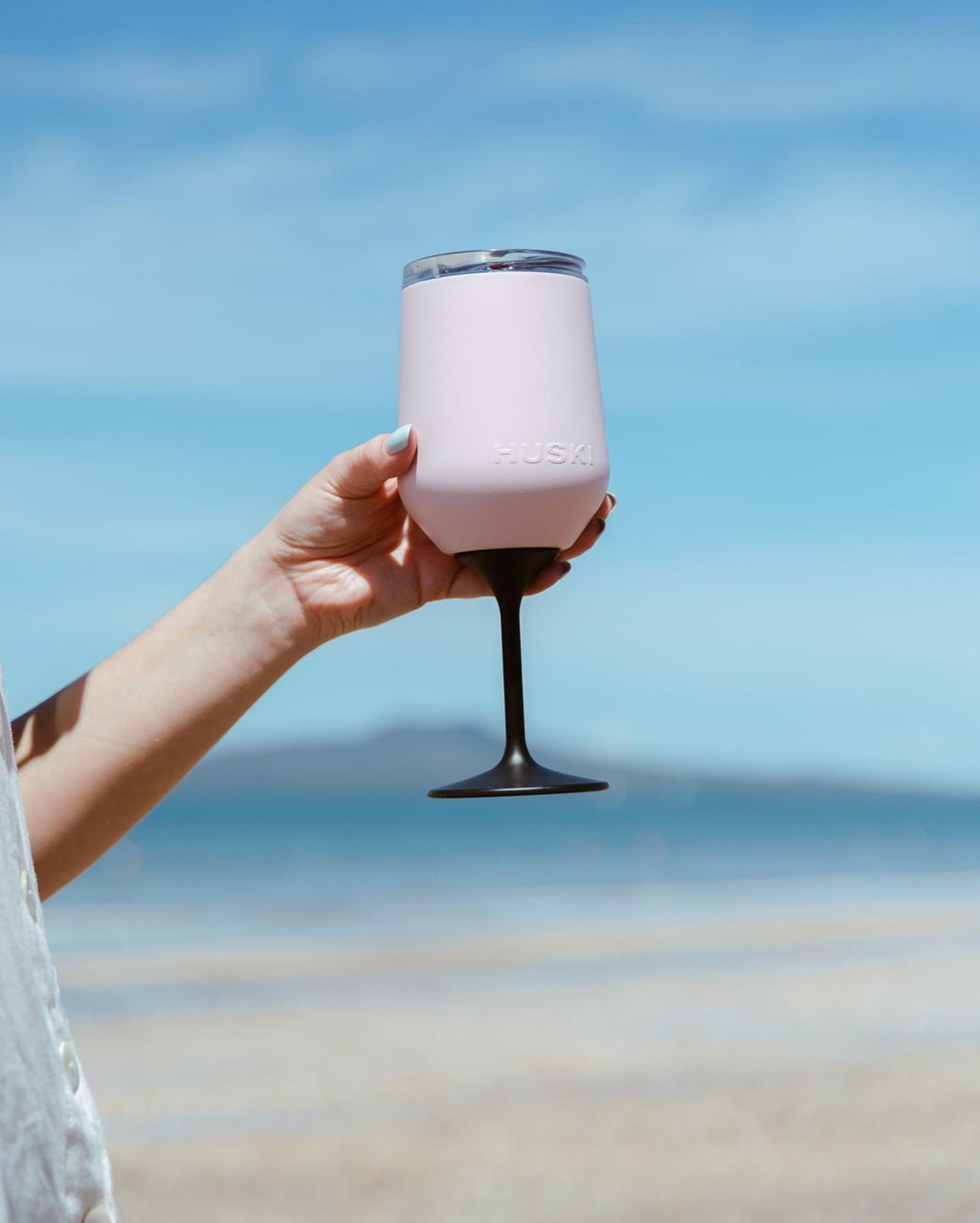 Wine Tumbler 2.0 - Powder Pink - Huski
