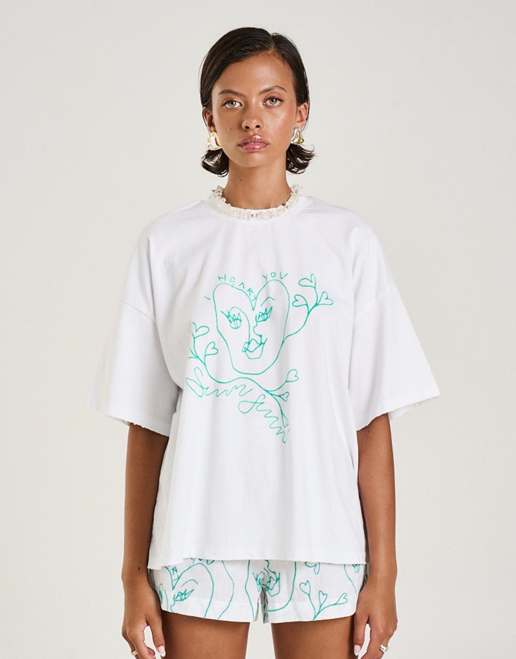 Band Tee - I Heart U