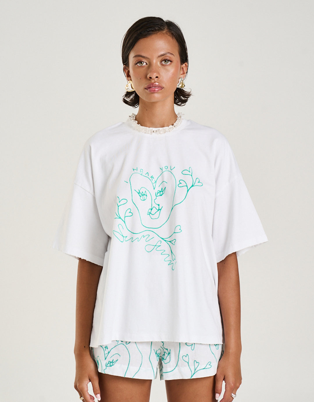 Band Tee - I Heart U