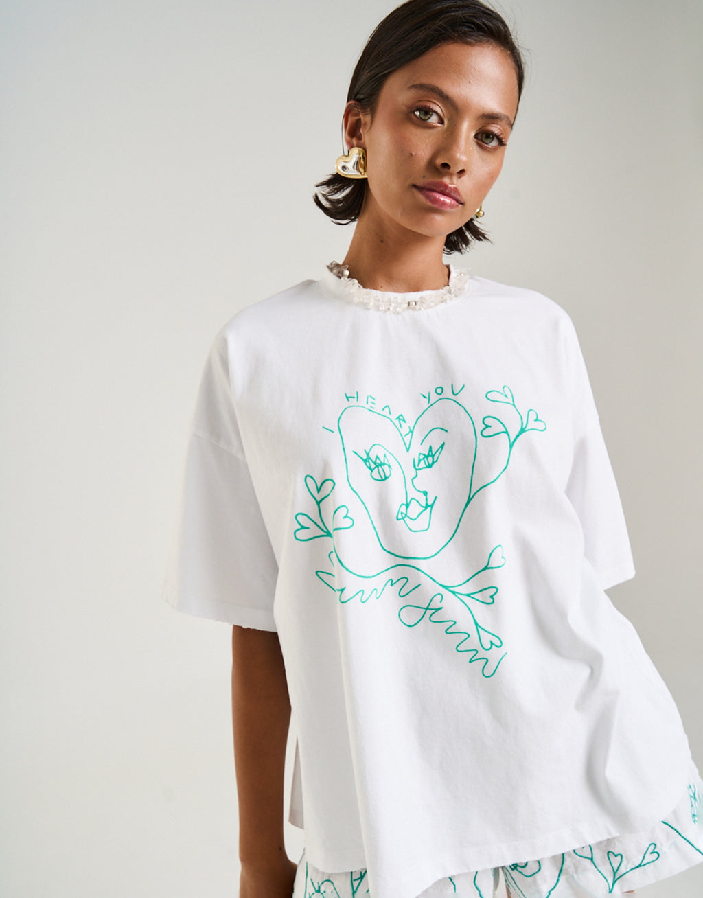 Band Tee - I Heart U