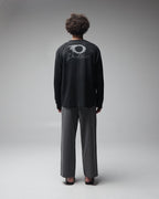 Illusion Long Sleeve Waffle - Acid Black - Former