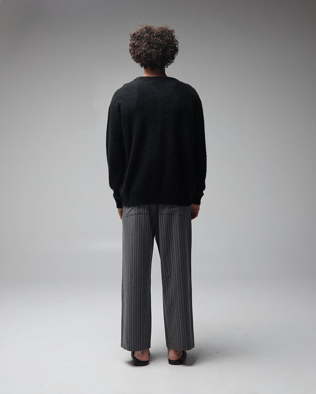 Illusion Mohair Knit - Black - Former
